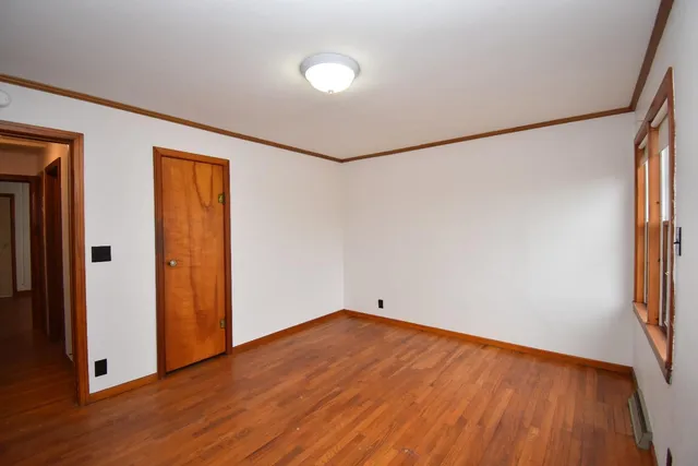 wooden floor in an empty room