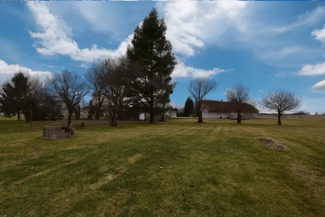 a view of outdoor space with playground
