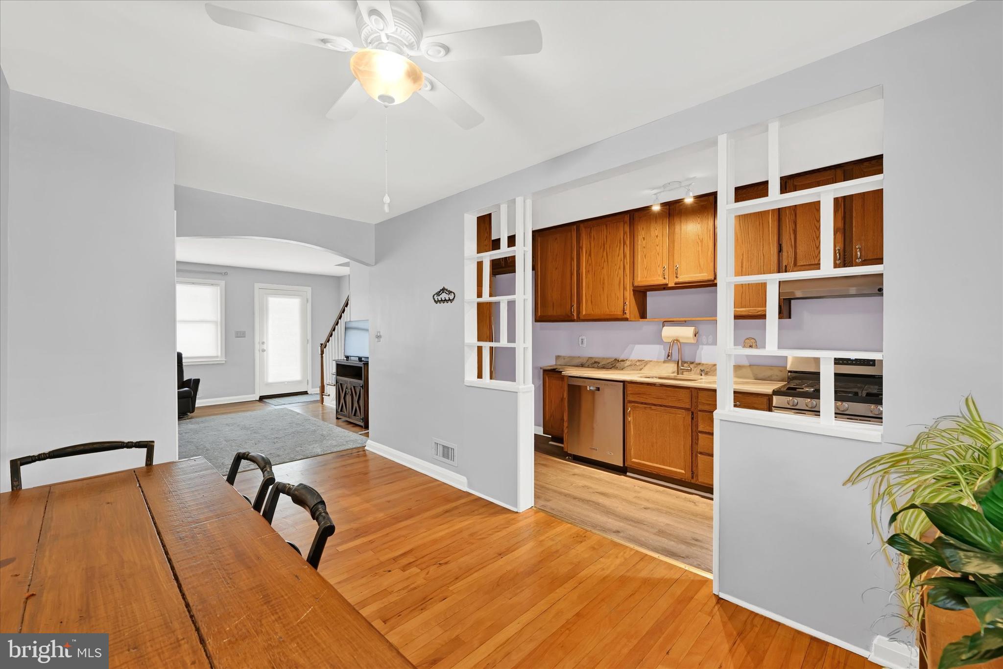 8356 Edgedale Road Parkville, MD 21234 - Photo 9 of 22 Kitchen view from dining room