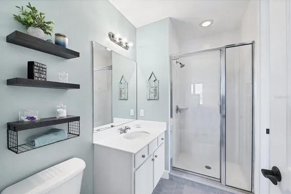 a view of a building with a outdoor space