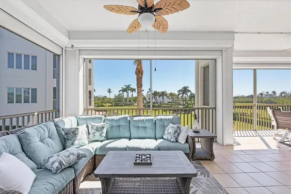 a city view with tall buildings