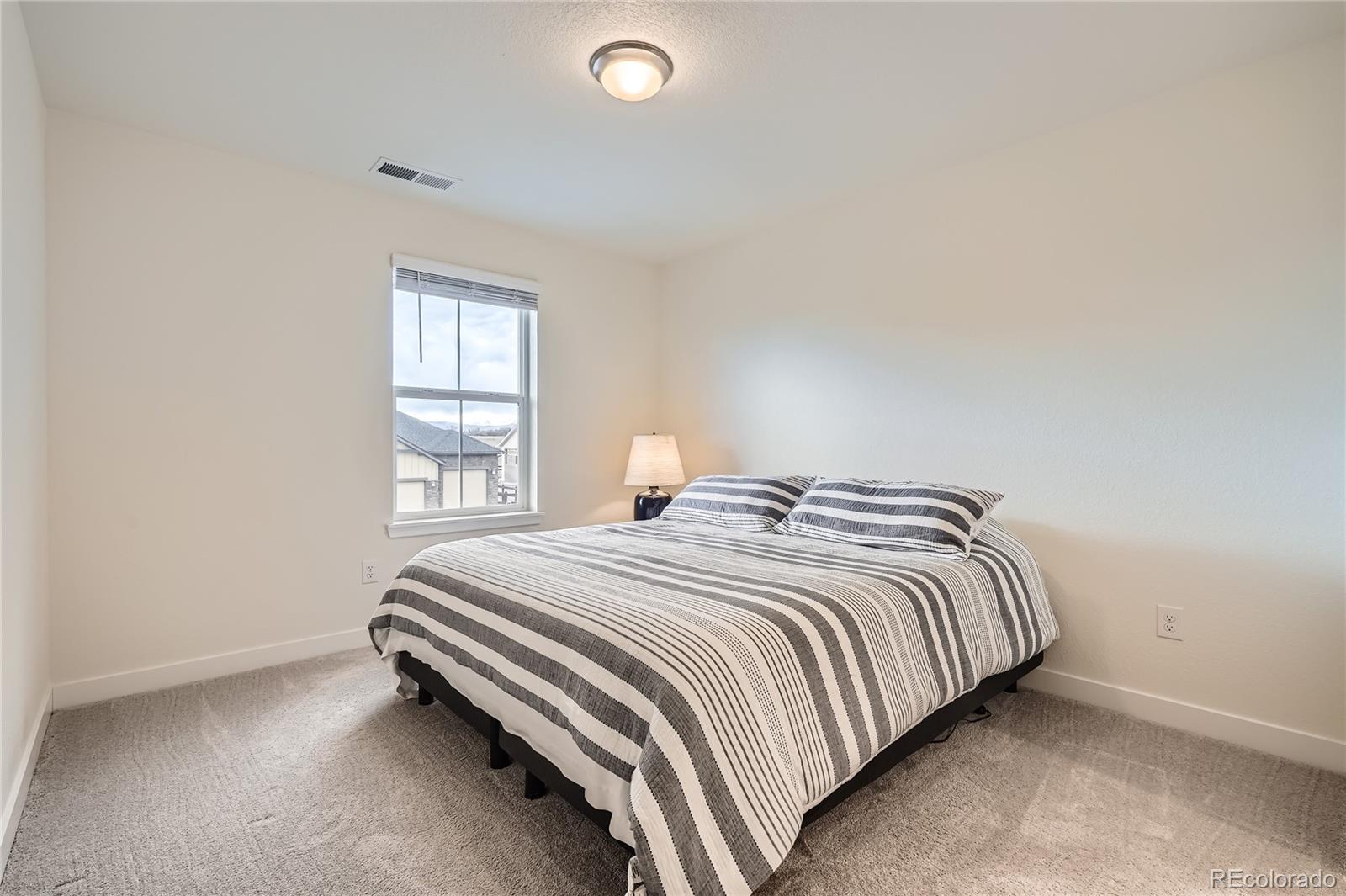 946 Compass Drive Erie, CO 80516 - Photo 18 of 28 a bedroom with a bed and a window