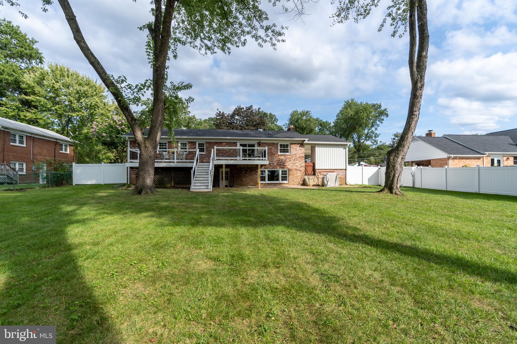 8528 Springman Street Alexandria, VA 22309 - Photo 25 of 29 Spacious, fenced-in backyard