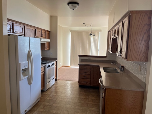 122 Polaris Drive Lake In The Hills, IL 60156 - Photo 11 of 23 a kitchen with a refrigerator sink and stove