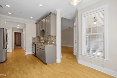 a view of closet area