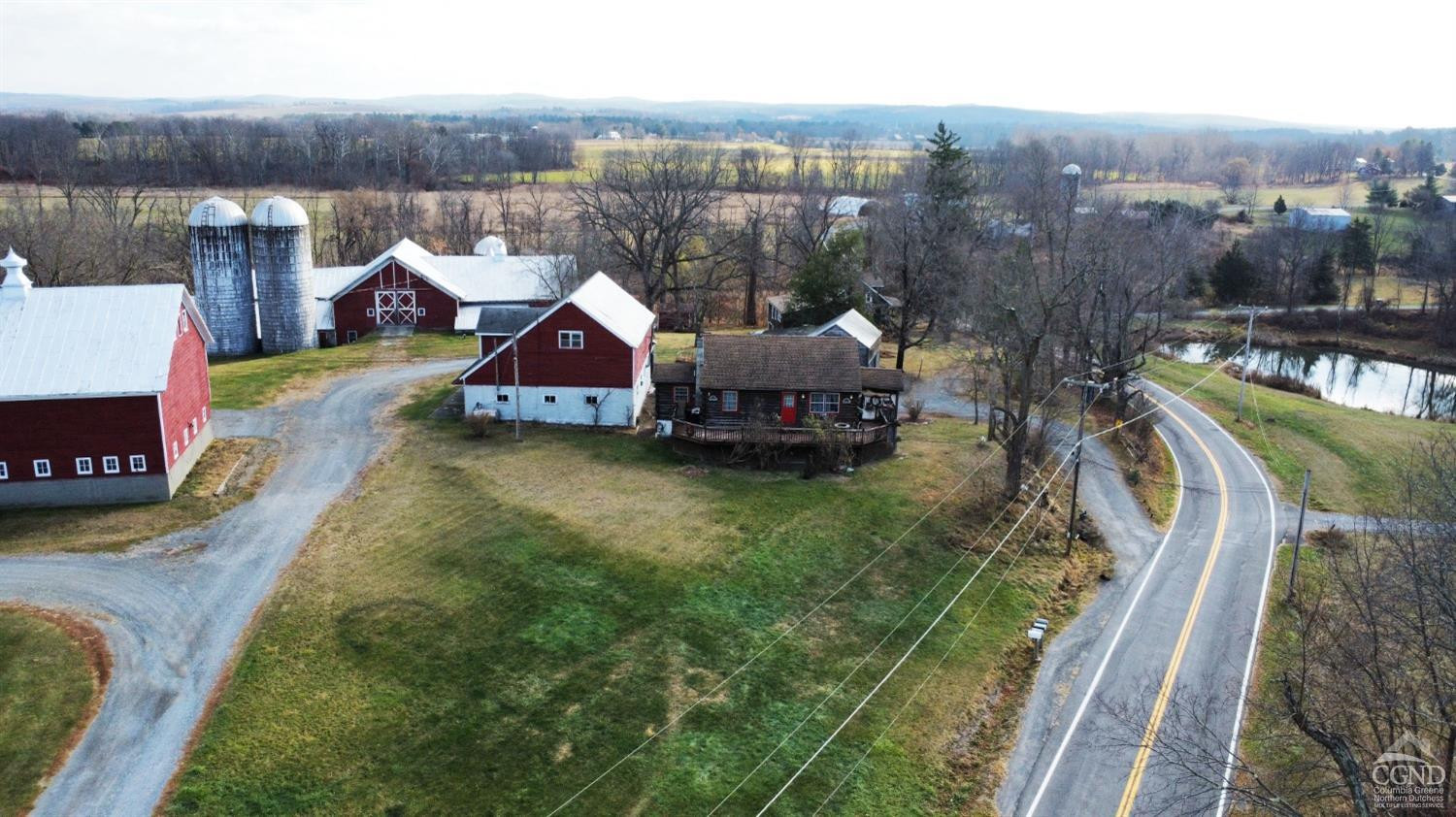 274 Fingar Road Hudson, NY 12534 - Photo 85 of 87 a view of a house with a yard from balcony