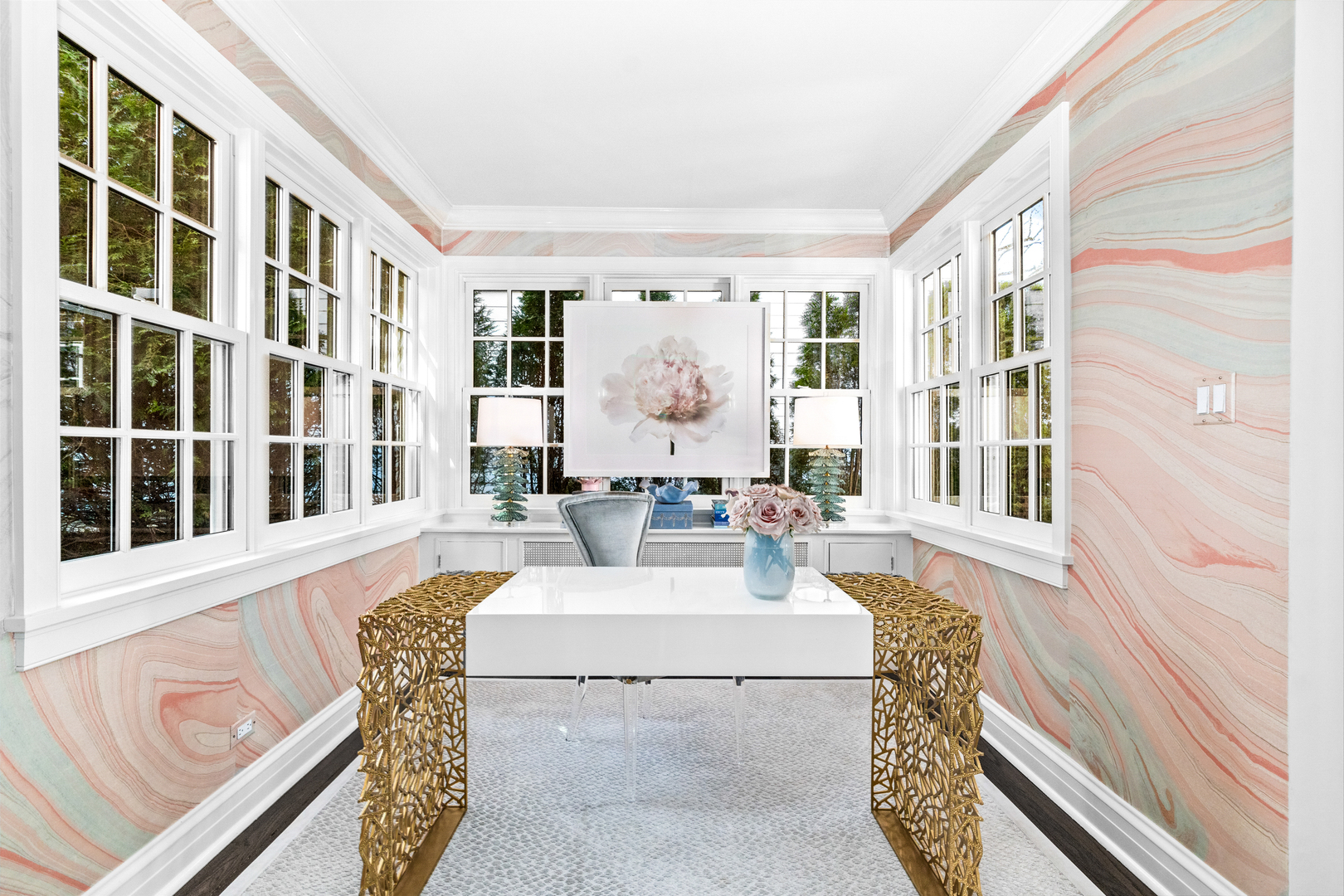 85 Sunset Place Lake Forest, IL 60045 - Photo 25 of 64 a living room with furniture and a large window