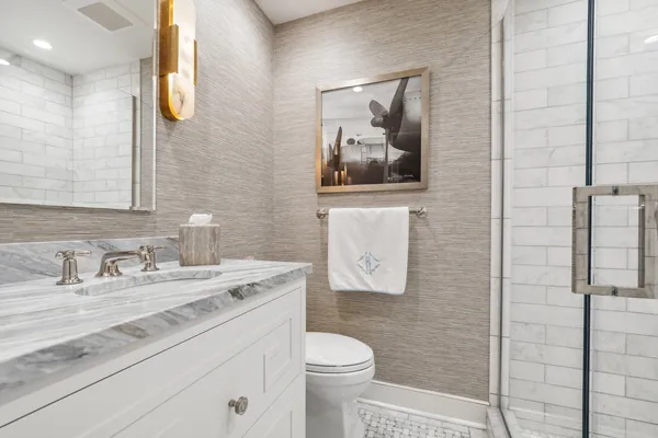 a close view of light fixtures