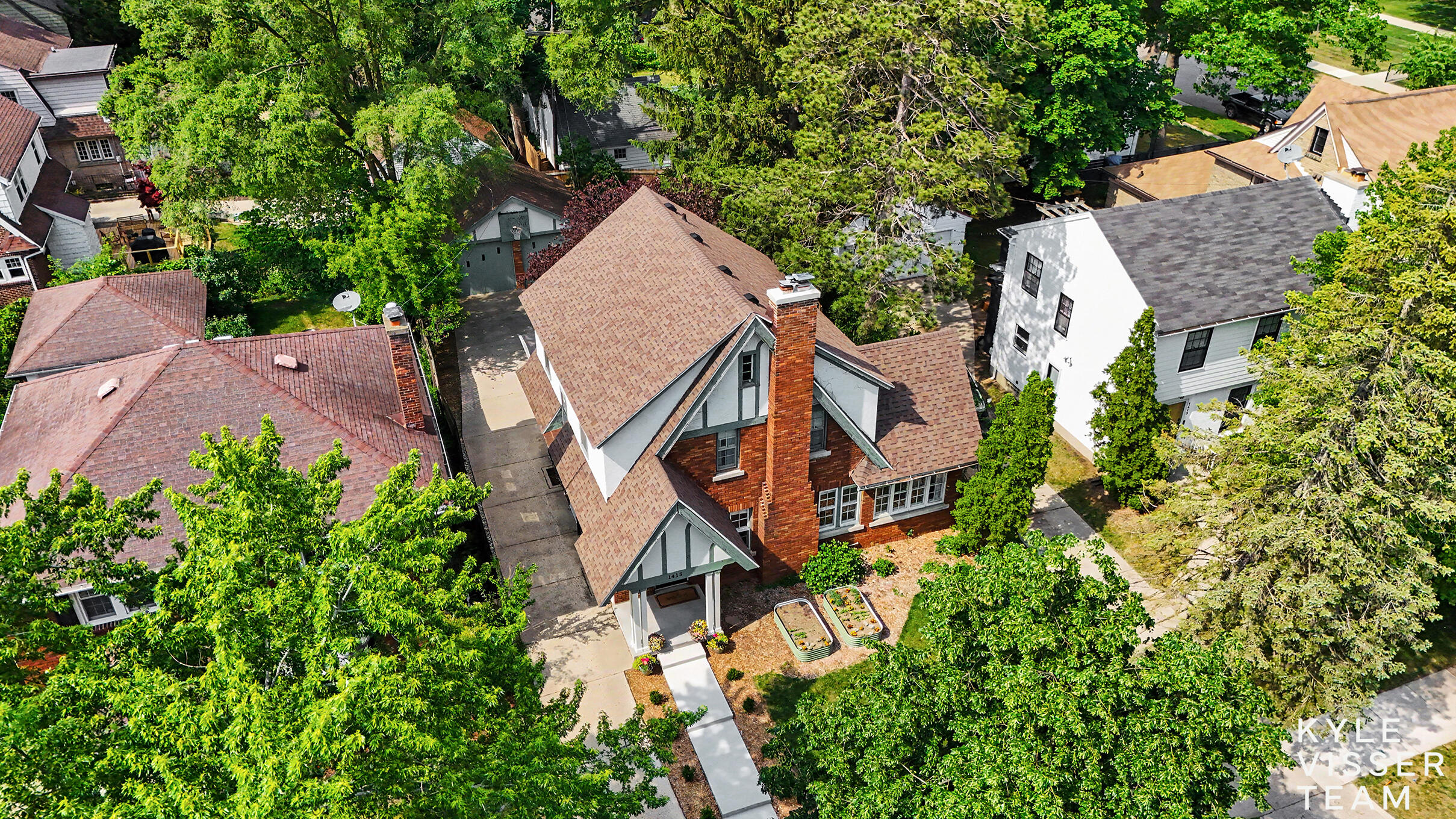1415 Fisk Road Southeast Grand Rapids, MI 49506 - Photo 27 of 31 Aerial View