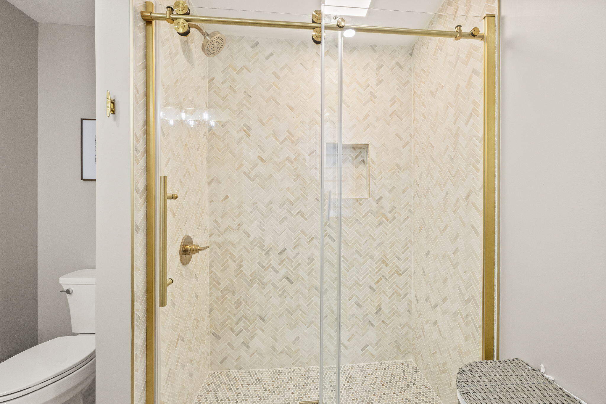 6 Deer Path Truro, MA 02666 - Photo 23 of 41 a bathroom with a shower and a toilet