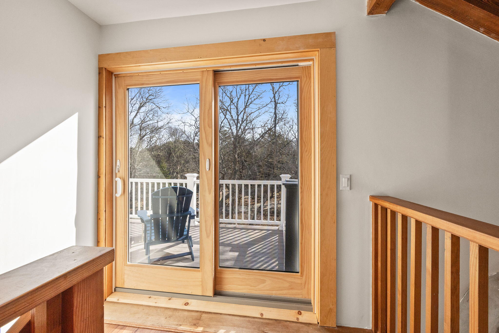 6 Deer Path Truro, MA 02666 - Photo 24 of 41 a view of backyard from a balcony