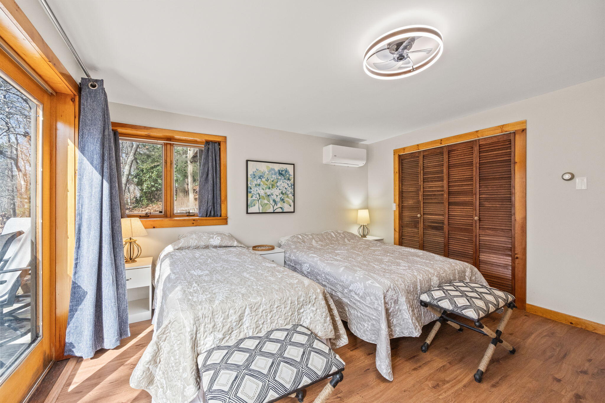 6 Deer Path Truro, MA 02666 - Photo 26 of 41 a bedroom with a bed and a window