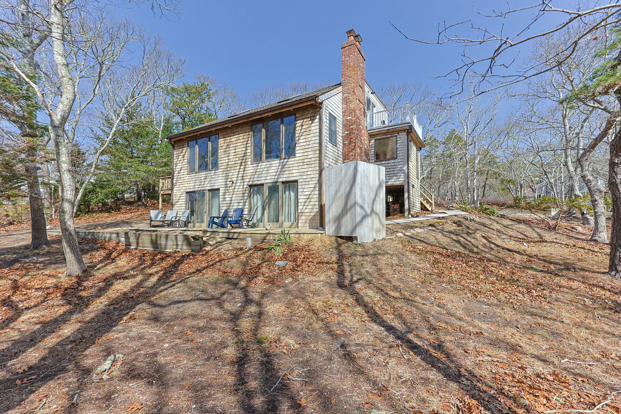 6 Deer Path Truro, MA 02666 - Photo 39 of 41 a view of a house with a yard