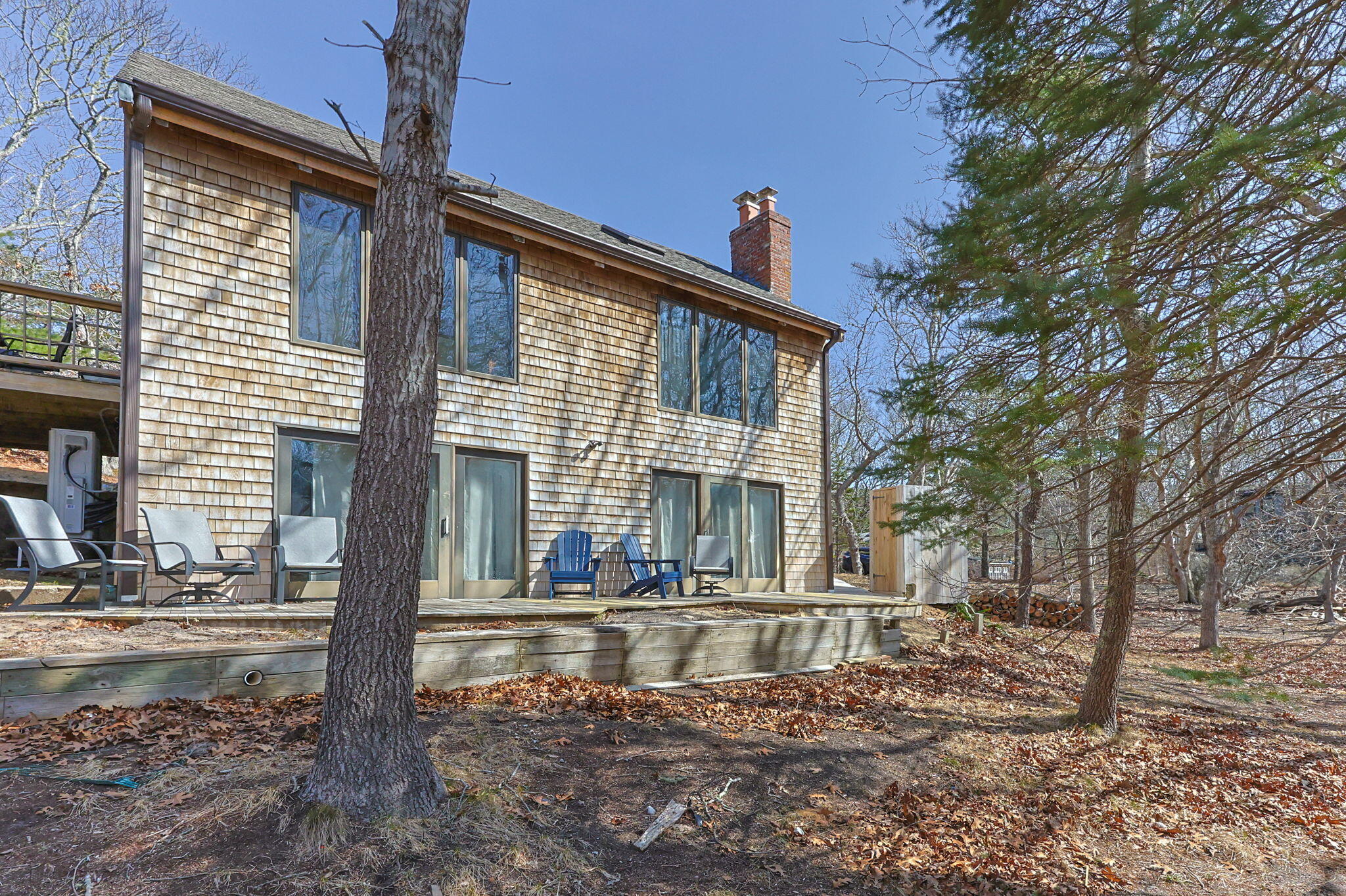 6 Deer Path Truro, MA 02666 - Photo 40 of 41 a front view of a house with a yard