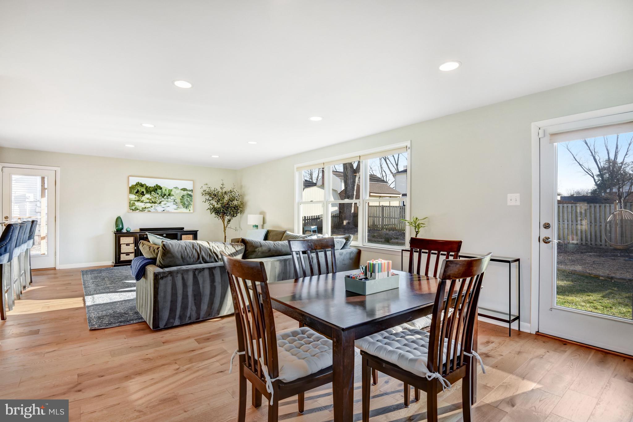 13631 Ellendale Drive Chantilly, VA 20151 - Photo 19 of 54 a view of a dining room with furniture window and wooden floor