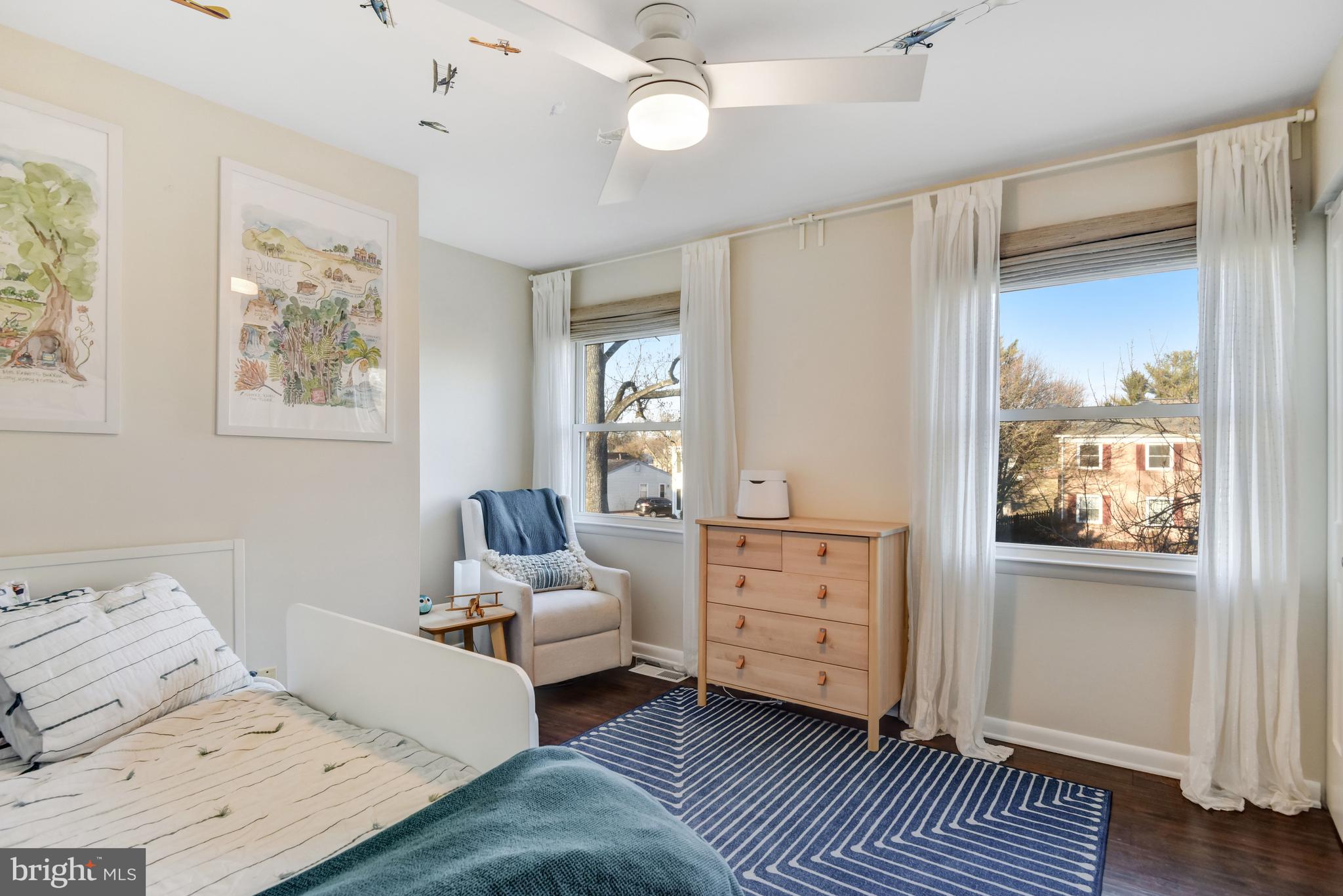 13631 Ellendale Drive Chantilly, VA 20151 - Photo 34 of 54 a bedroom with furniture and windows