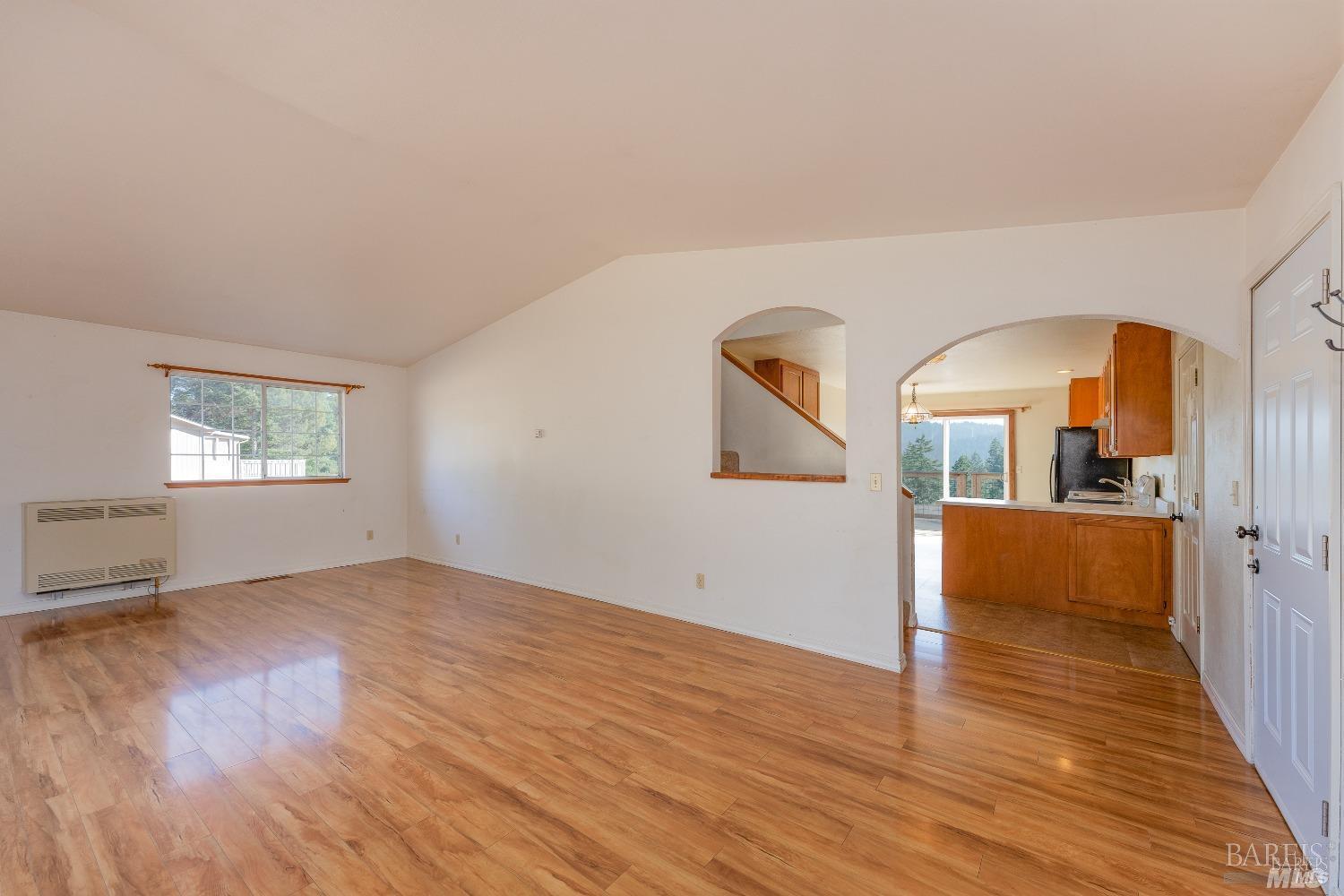 27841 Poppy Drive Willits, CA 95490 - Photo 4 of 17 a view of a living room with wooden floor