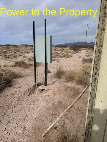 a view of a sign board