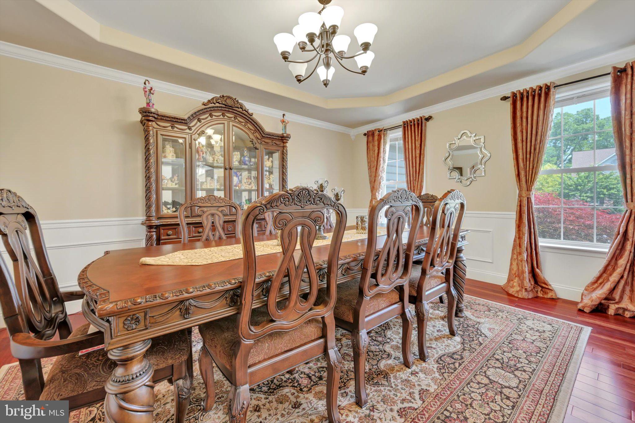 118 Connecticut Avenue Sinking Spring, PA 19608 - Photo 6 of 61 a dining room with furniture a chandelier and wooden floor