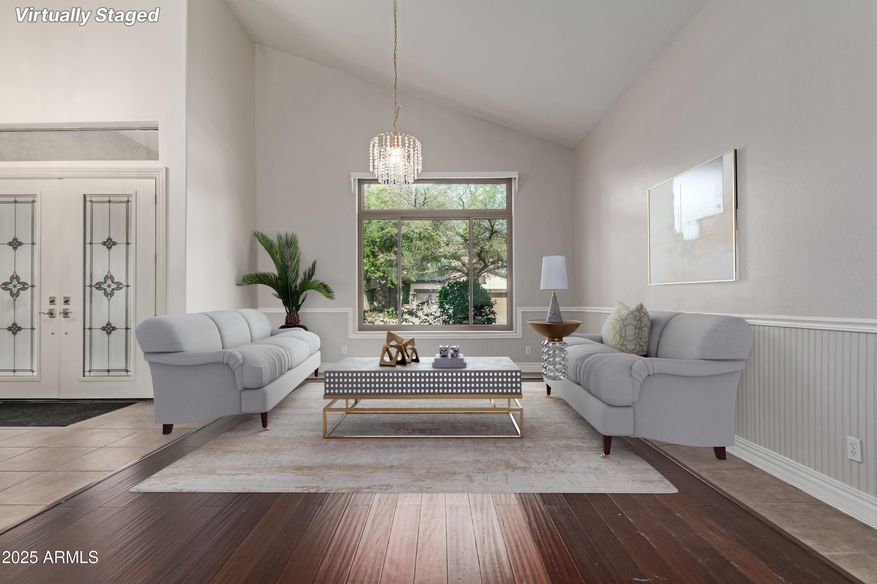 5752 South Crossbow Place Chandler, AZ 85249 - Photo 14 of 51 a living room with furniture and a large window
