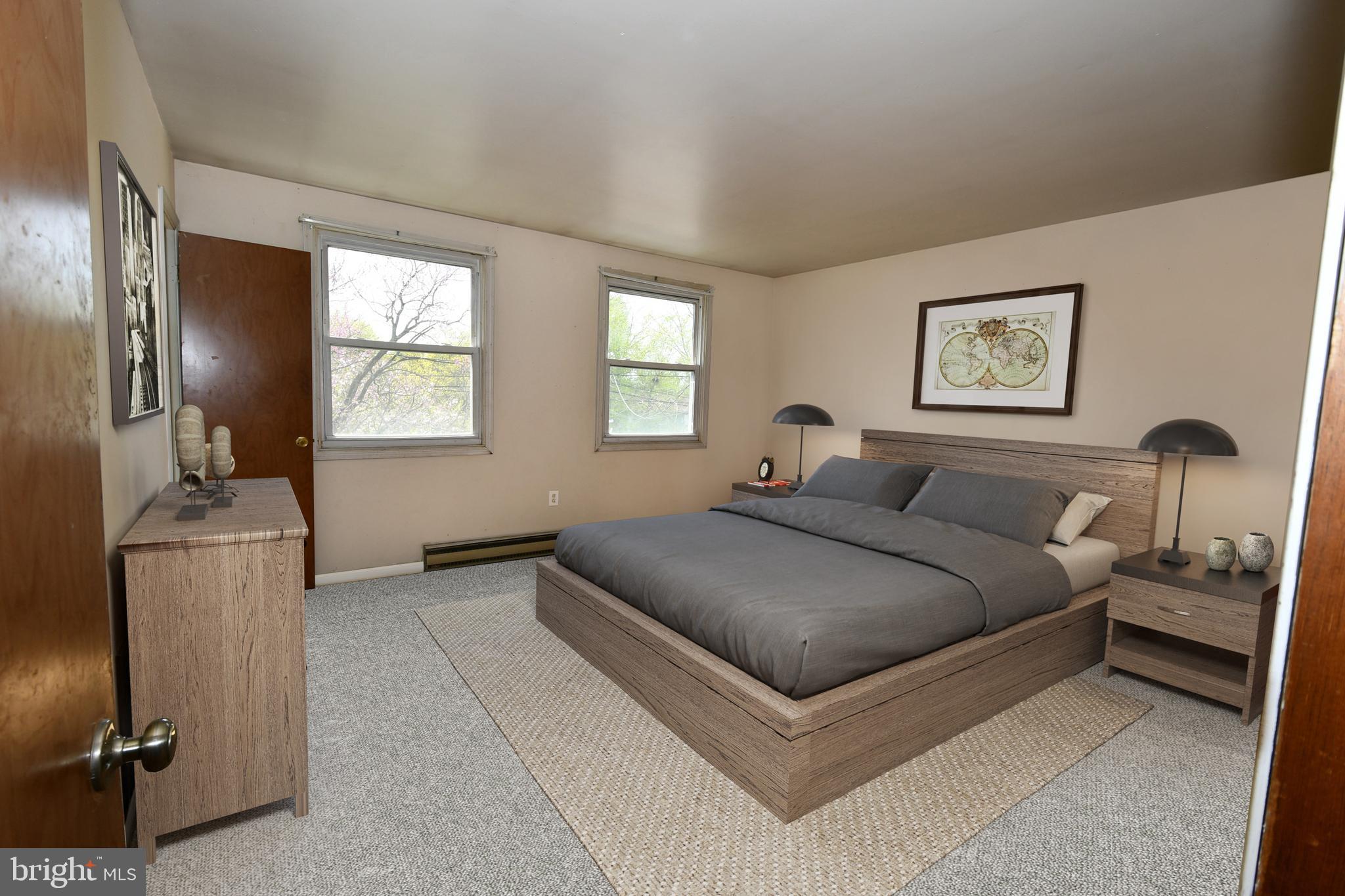 2025 Allentown Road Quakertown, PA 18951 - Photo 26 of 30 VIRTUALLY STAGED MASTER BEDROOM
