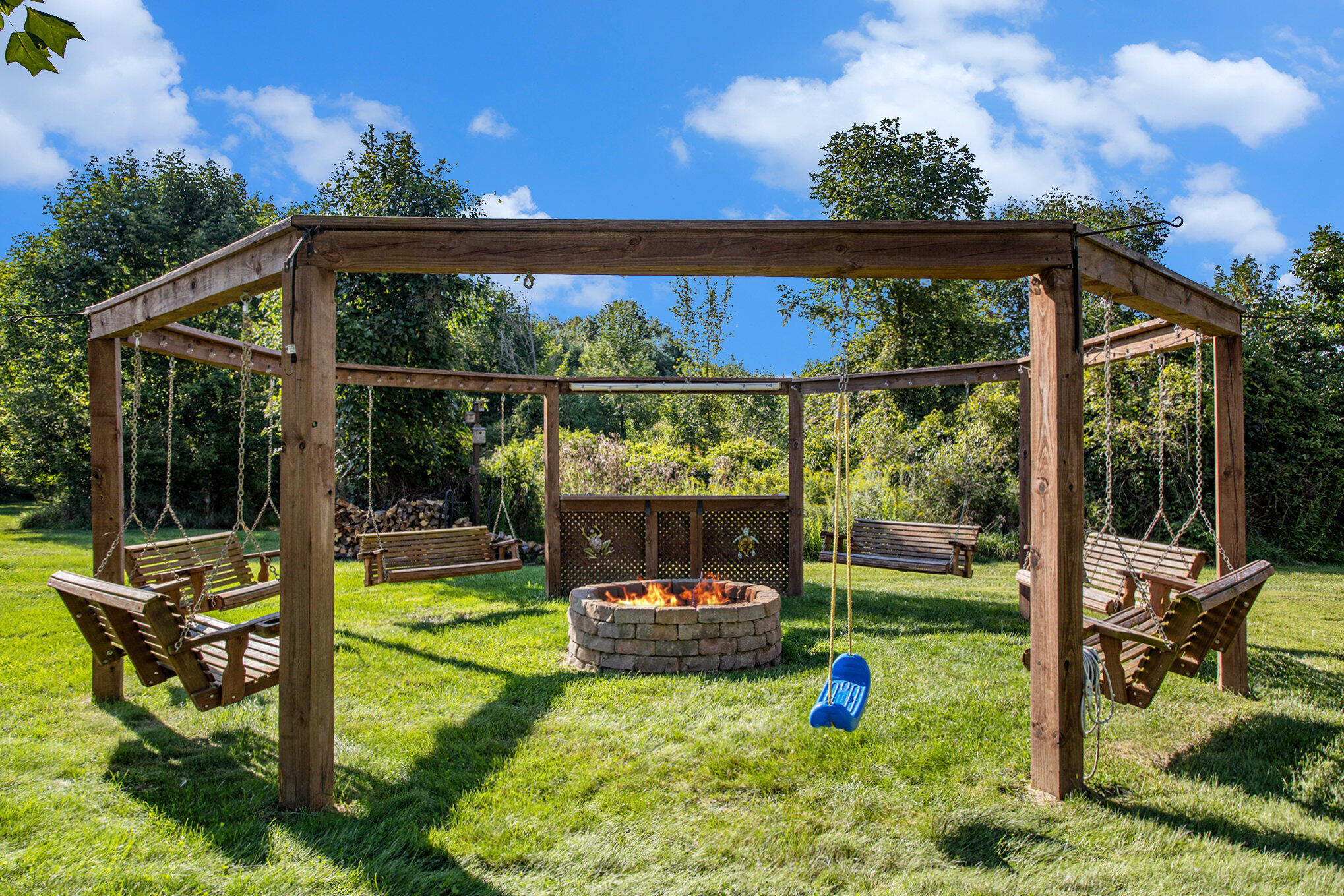7060 Marshall Road Olivet, MI 49076 - Photo 31 of 35 Swing Pagoda
