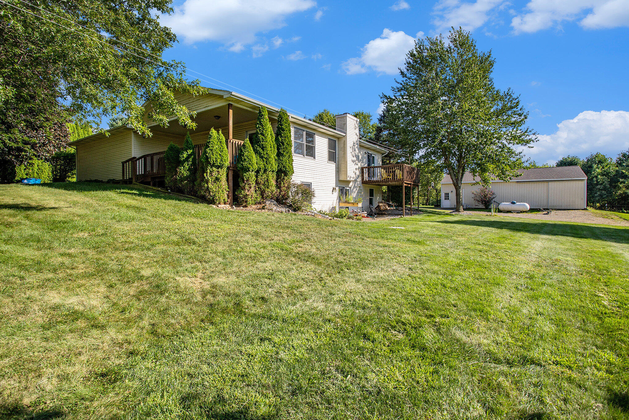 7060 Marshall Road Olivet, MI 49076 - Photo 33 of 35 Rear Side
