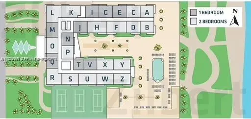 a view of a multi story building