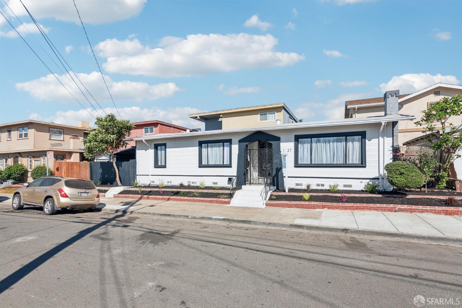 1521 Mitchell Street Oakland, CA 94601 - Photo 27 of 28 a view of a car park in front of house