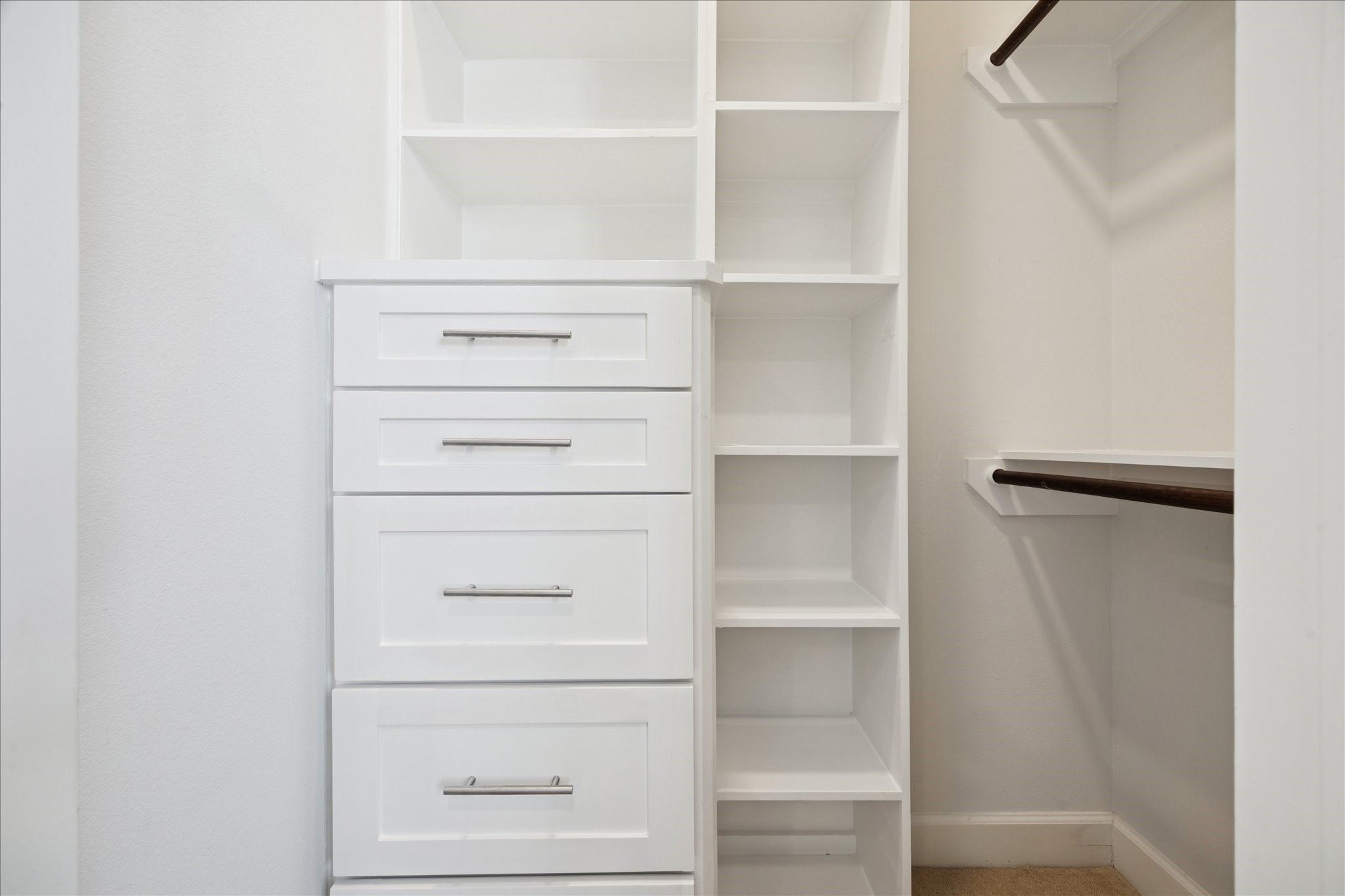 405 North Nagle Street, Unit B Houston, TX 77003 - Photo 18 of 24 a view of an empty walk in closet