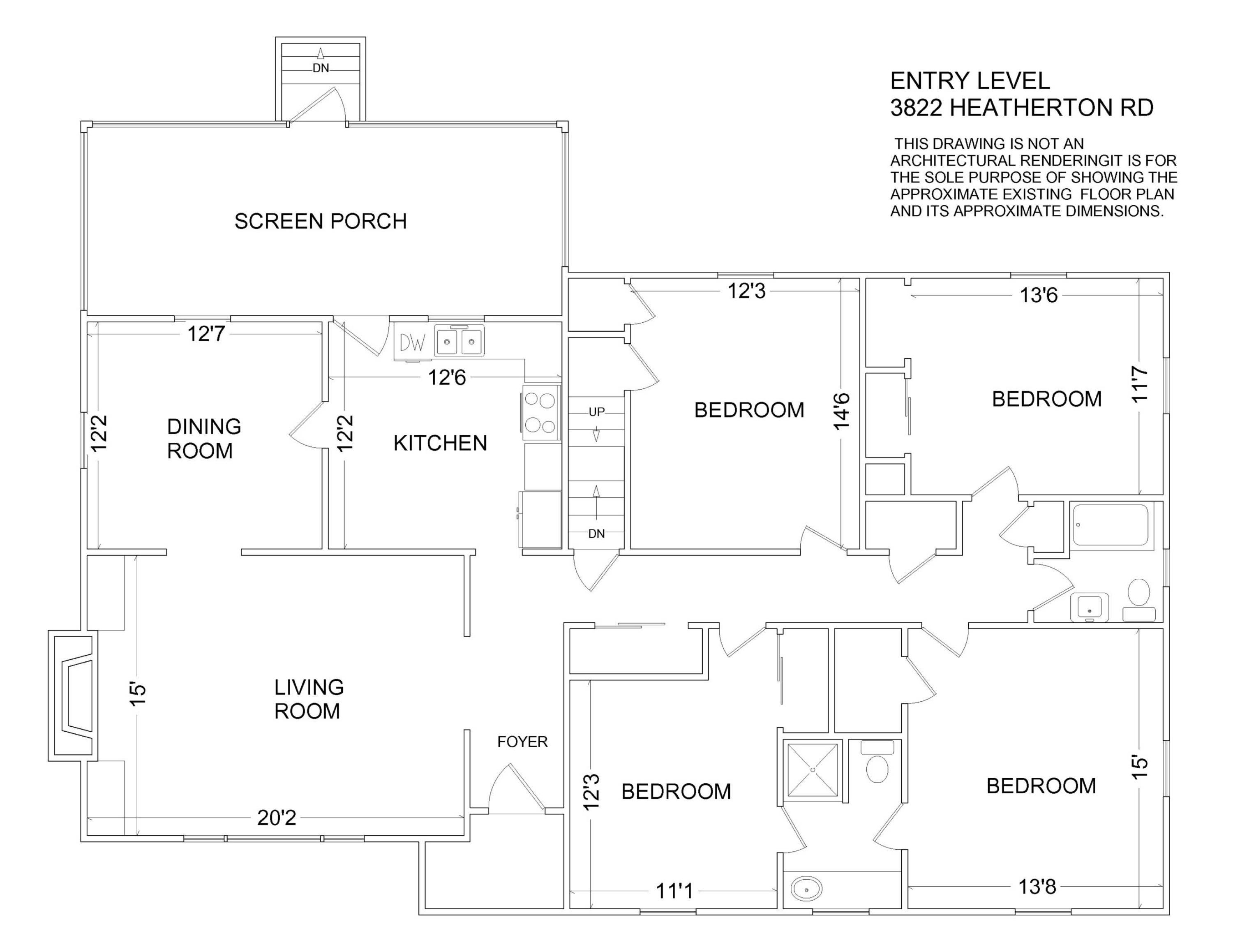 3822 Heatherton Road Southwest Roanoke, VA 24014 - Photo 58 of 59 3822_heatherton_rd_floor_plans_1