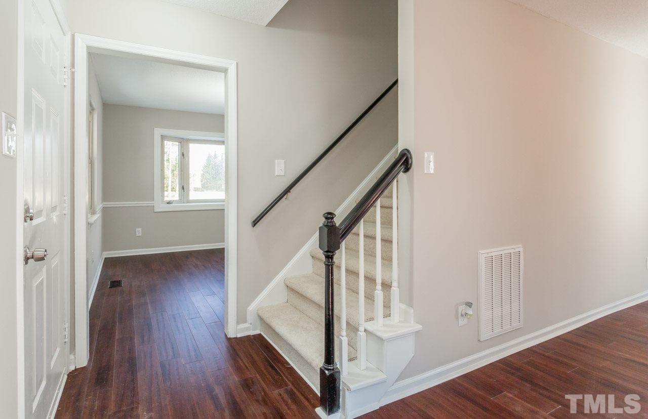 834 Horton Road Durham, NC 27704 - Photo 14 of 22 a view of entryway with wooden floor