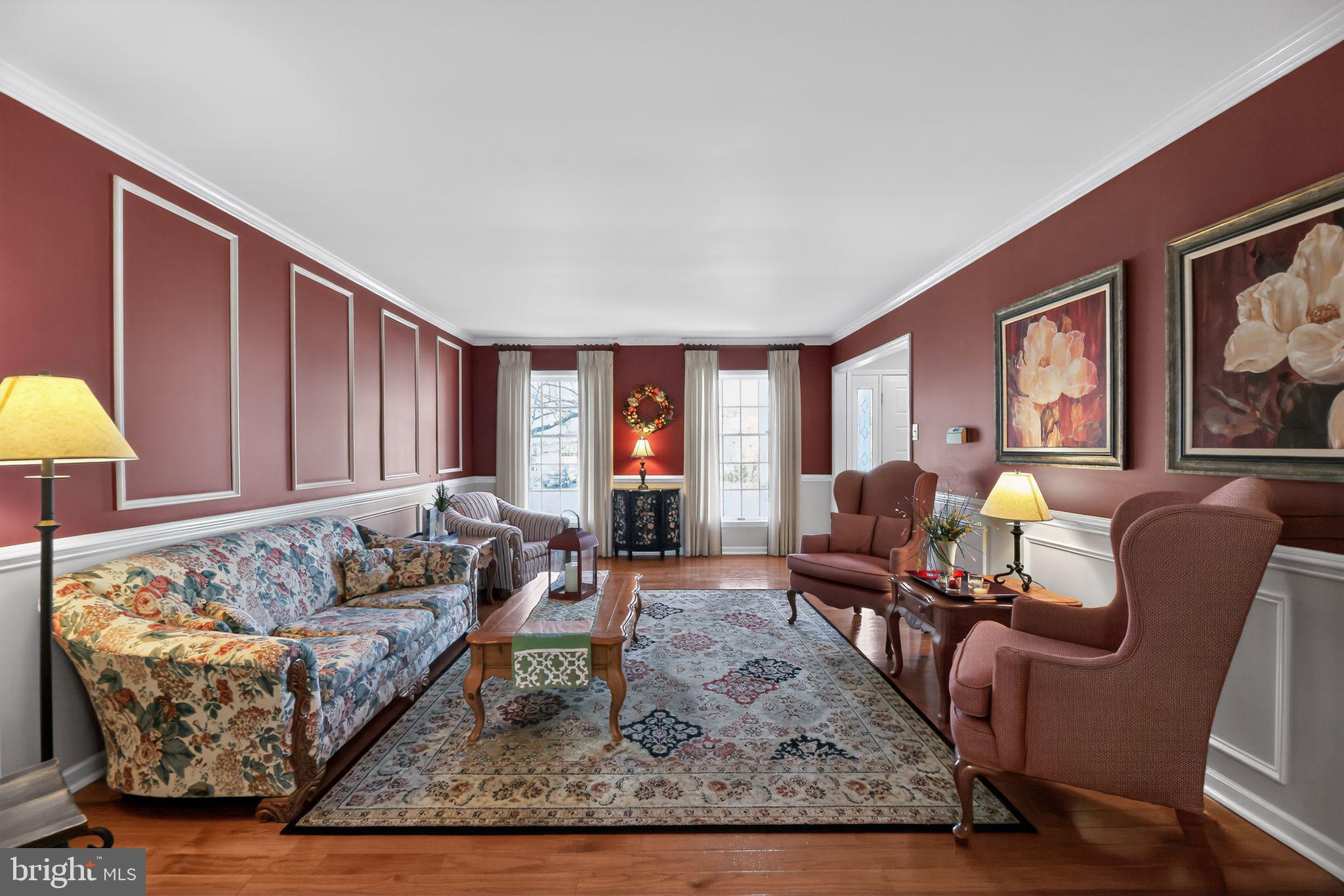 42 Callison Lane Voorhees, NJ 08043 - Photo 6 of 55 a living room with furniture and a couch