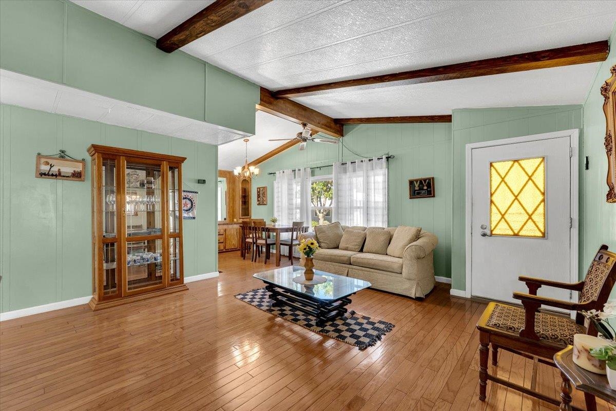 350 Gilmore Road Red Bluff, CA 96080 - Photo 5 of 27 a living room with furniture and wooden floor