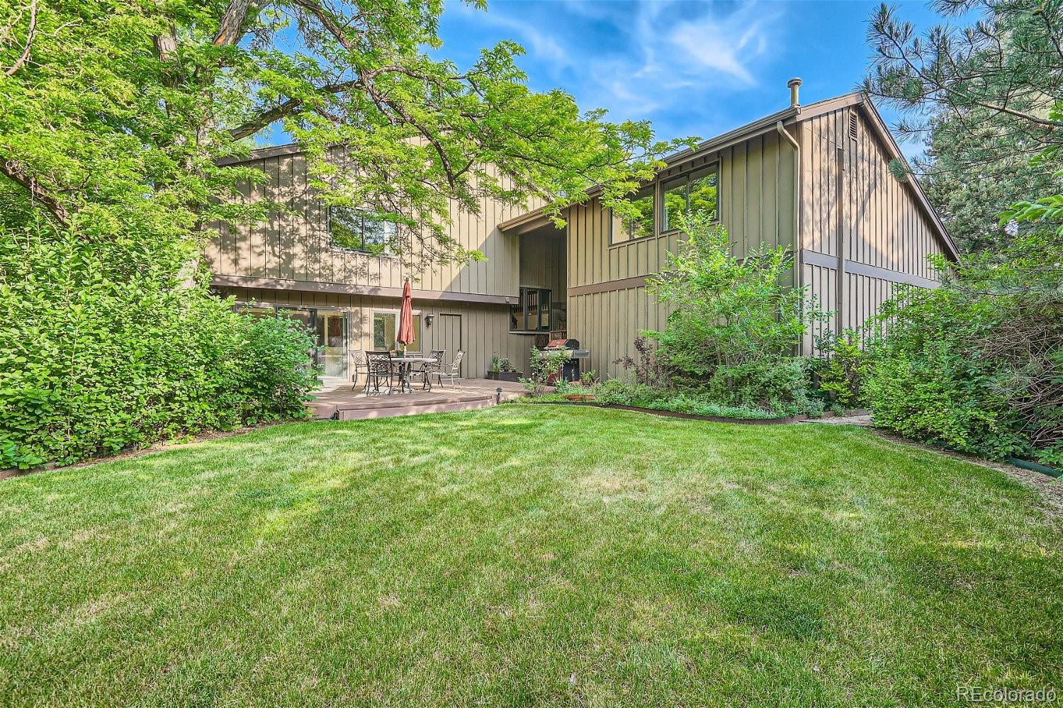 3398 East Easter Place Centennial, CO 80122 - Photo 26 of 28 a view of a back yard of the house