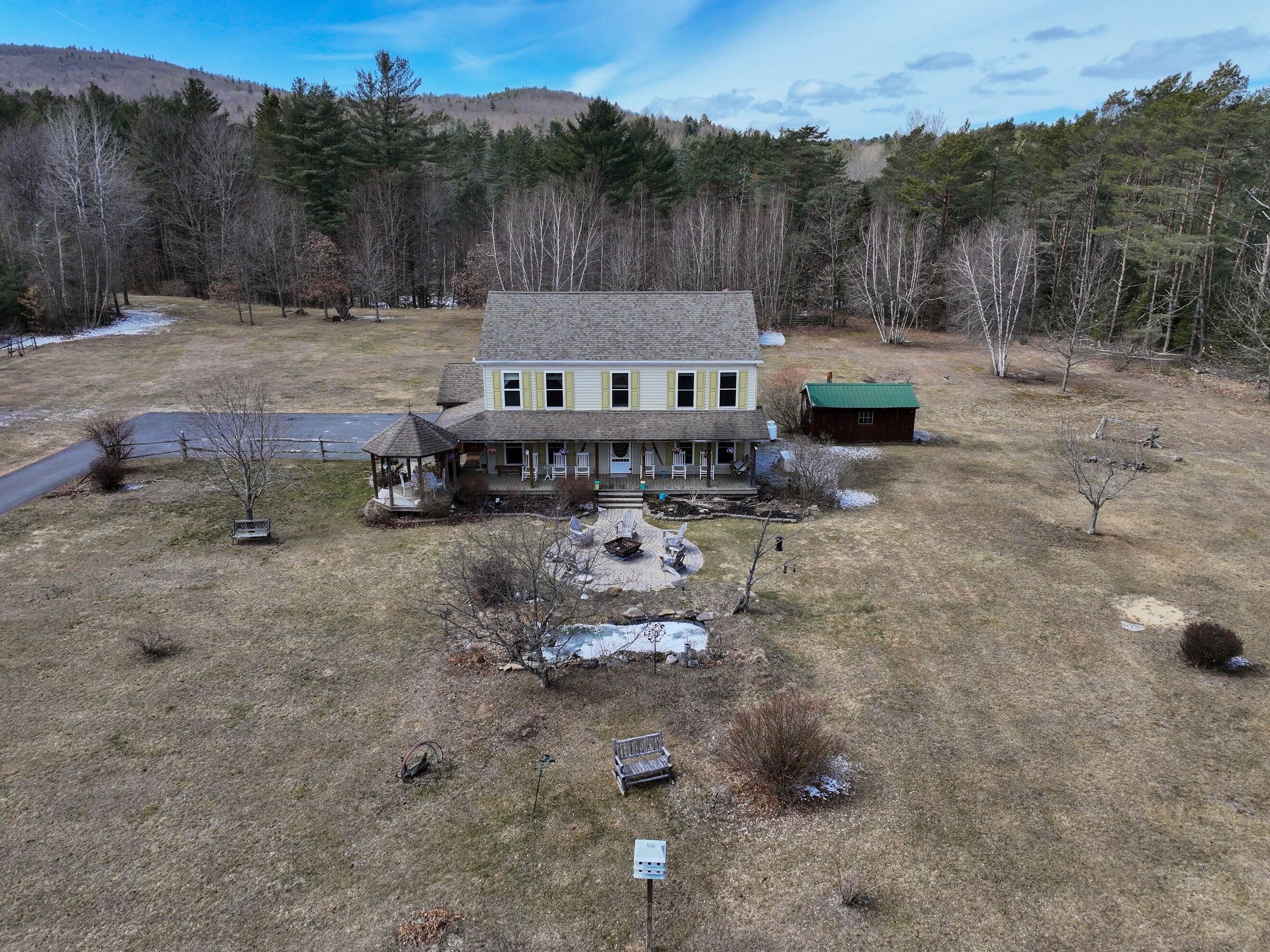 1167 Trout Pond Road Keeseville, NY 12944 - Photo 61 of 74 Aerial View ? Front of Property