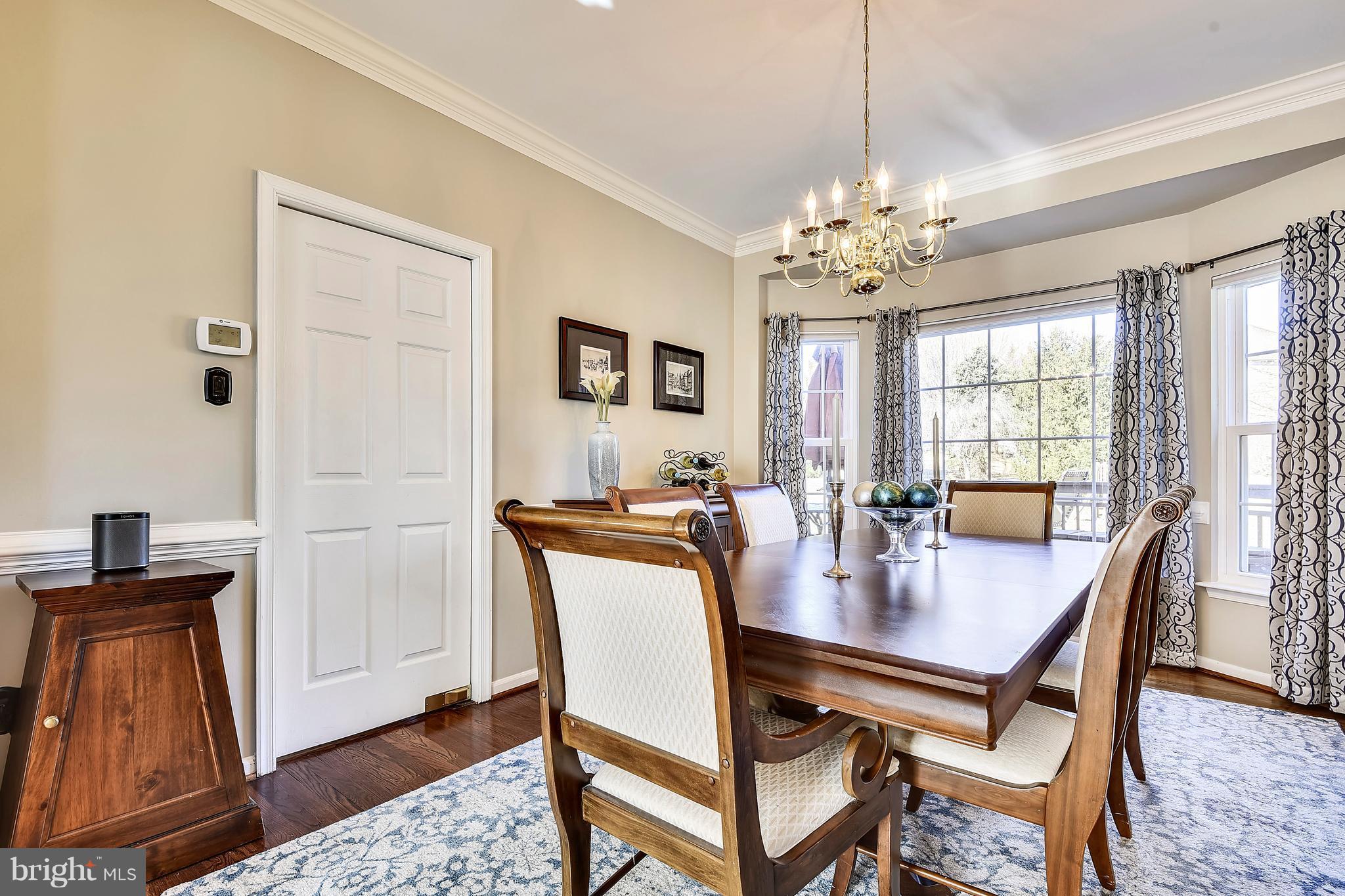 6 Ruffed Grouse Court Towson, MD 21286 - Photo 12 of 30 Dining Room with bay window