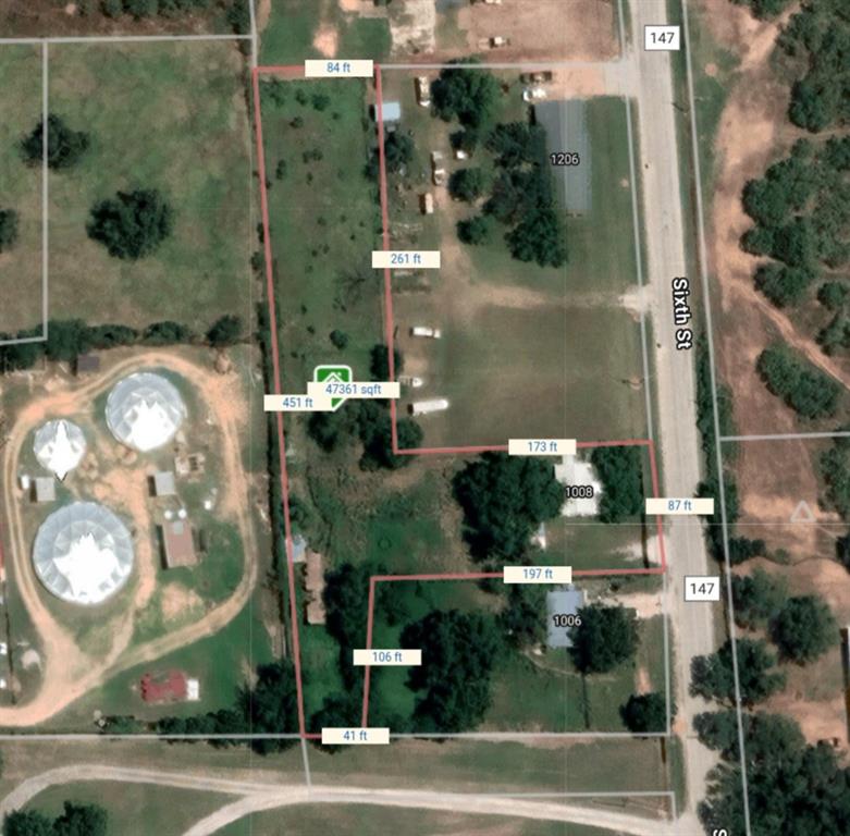 1008 Sixth Street Bangs, TX 76823 - Photo 24 of 24 an aerial view of a residential houses