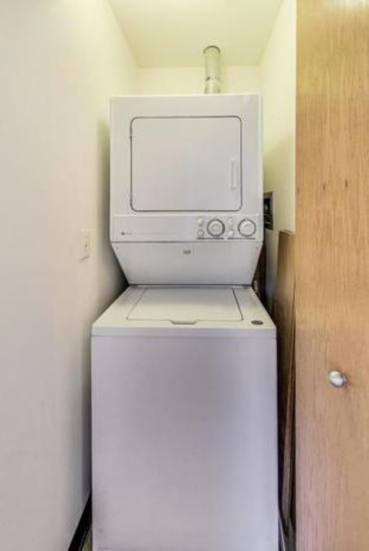 1250 South Indiana Avenue, Unit 802 Chicago, IL 60605 - Photo 13 of 20 a utility room with dryer and washer