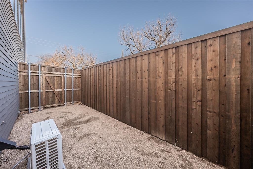 5320 Reiger Avenue, Unit 102 Dallas, TX 75214 - Photo 32 of 33 a view of balcony with wooden floor
