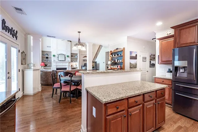 a bathroom with a mirror and a sink
