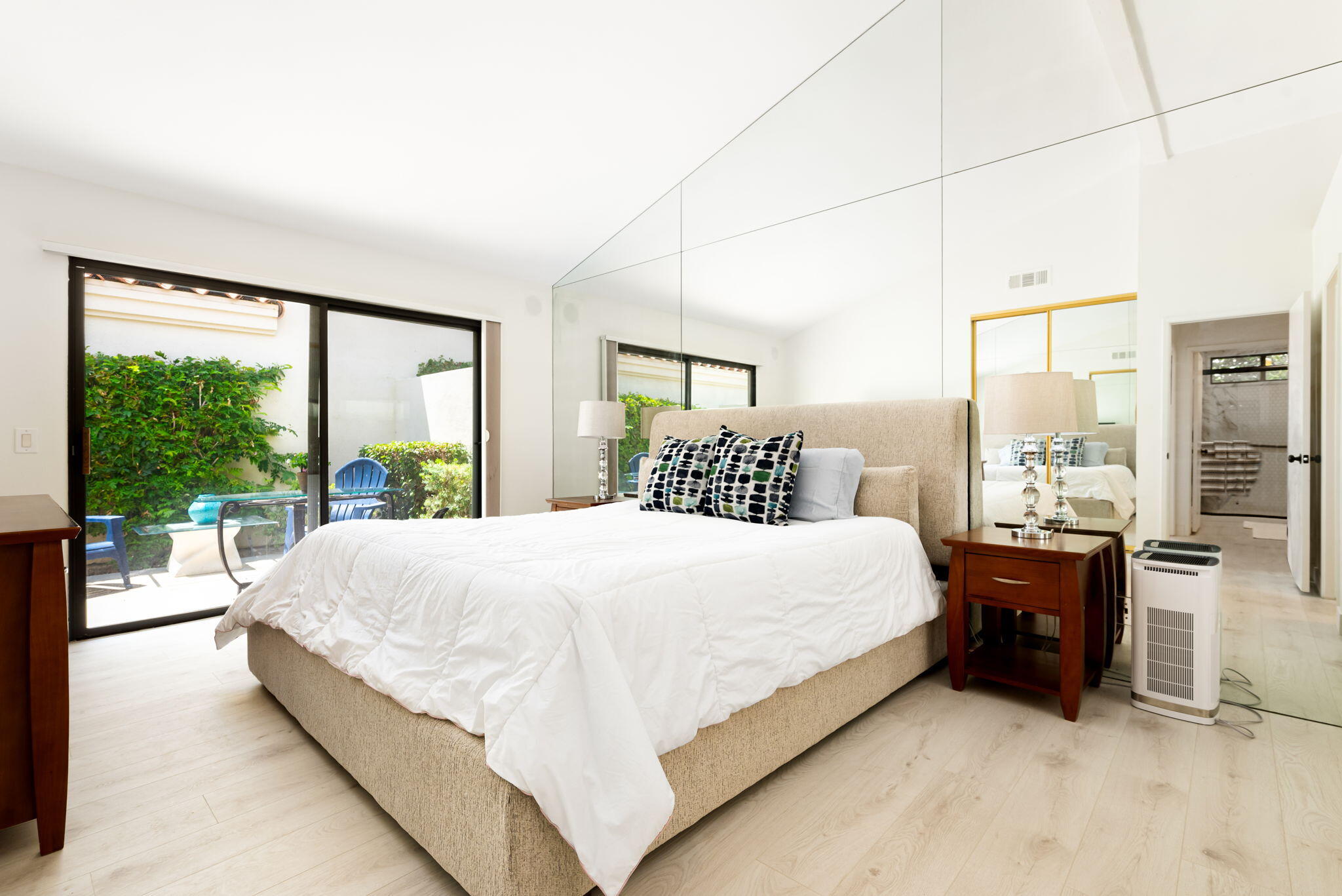 54912 Shoal Creek La Quinta, CA 92253 - Photo 16 of 36 a large bed sitting in a bedroom next to a large window