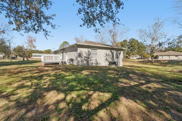a view of a lake with mountain