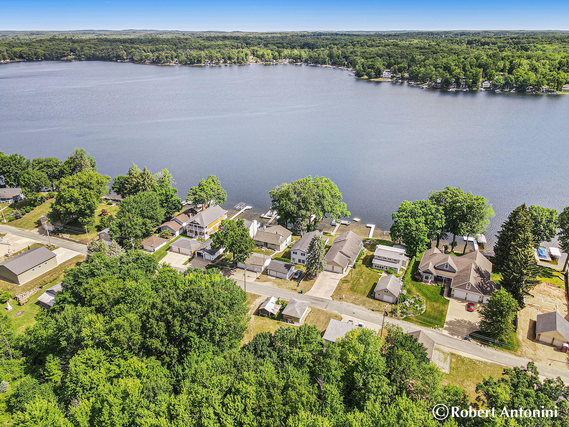 485 Harrington Road Delton, MI 49046 - Photo 49 of 53 Aerial of Lake