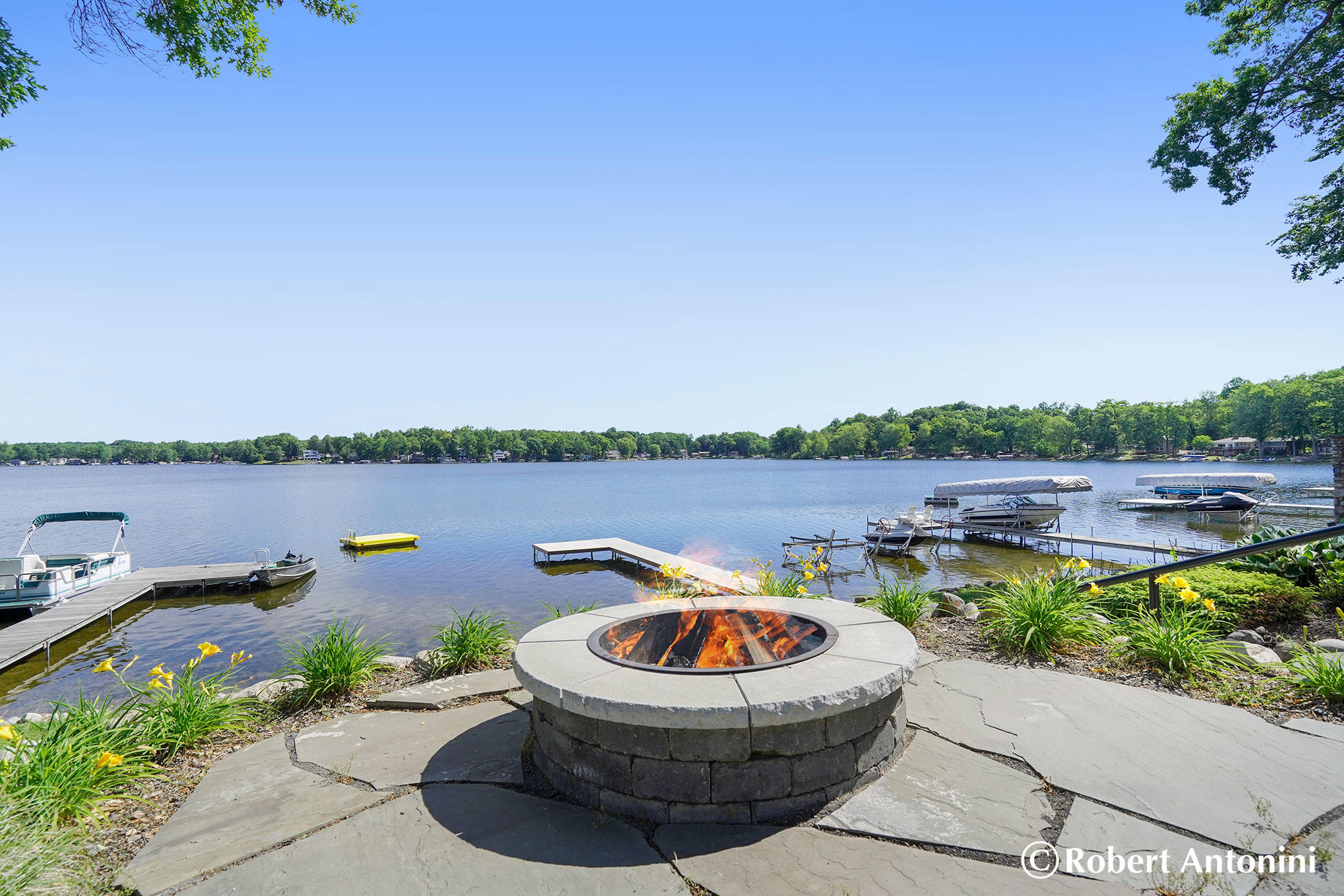 485 Harrington Road Delton, MI 49046 - Photo 9 of 53 Patio w/Firepit