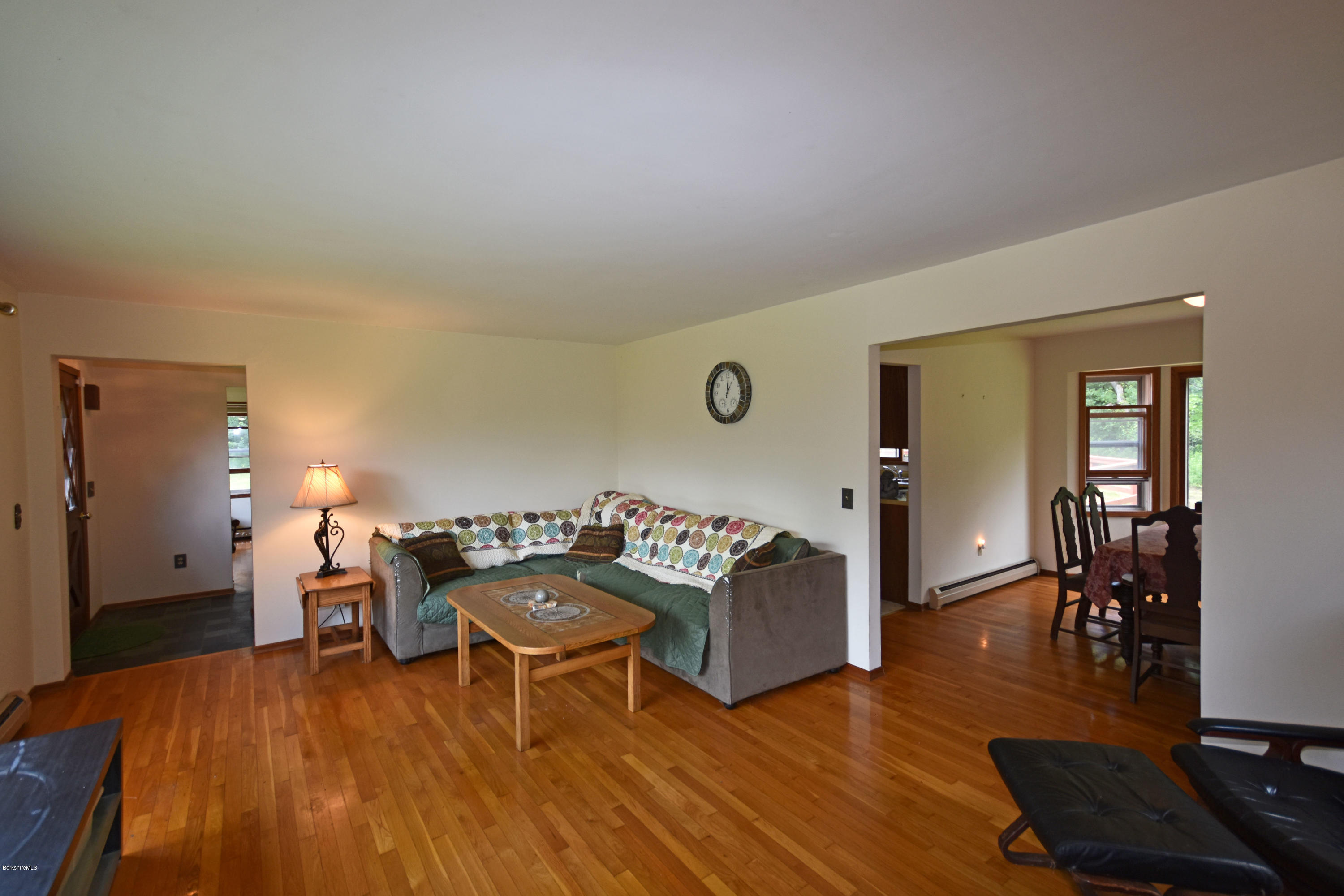 247 East Windsor Road Peru, MA 01235 - Photo 7 of 42 a living room with furniture and wooden floor