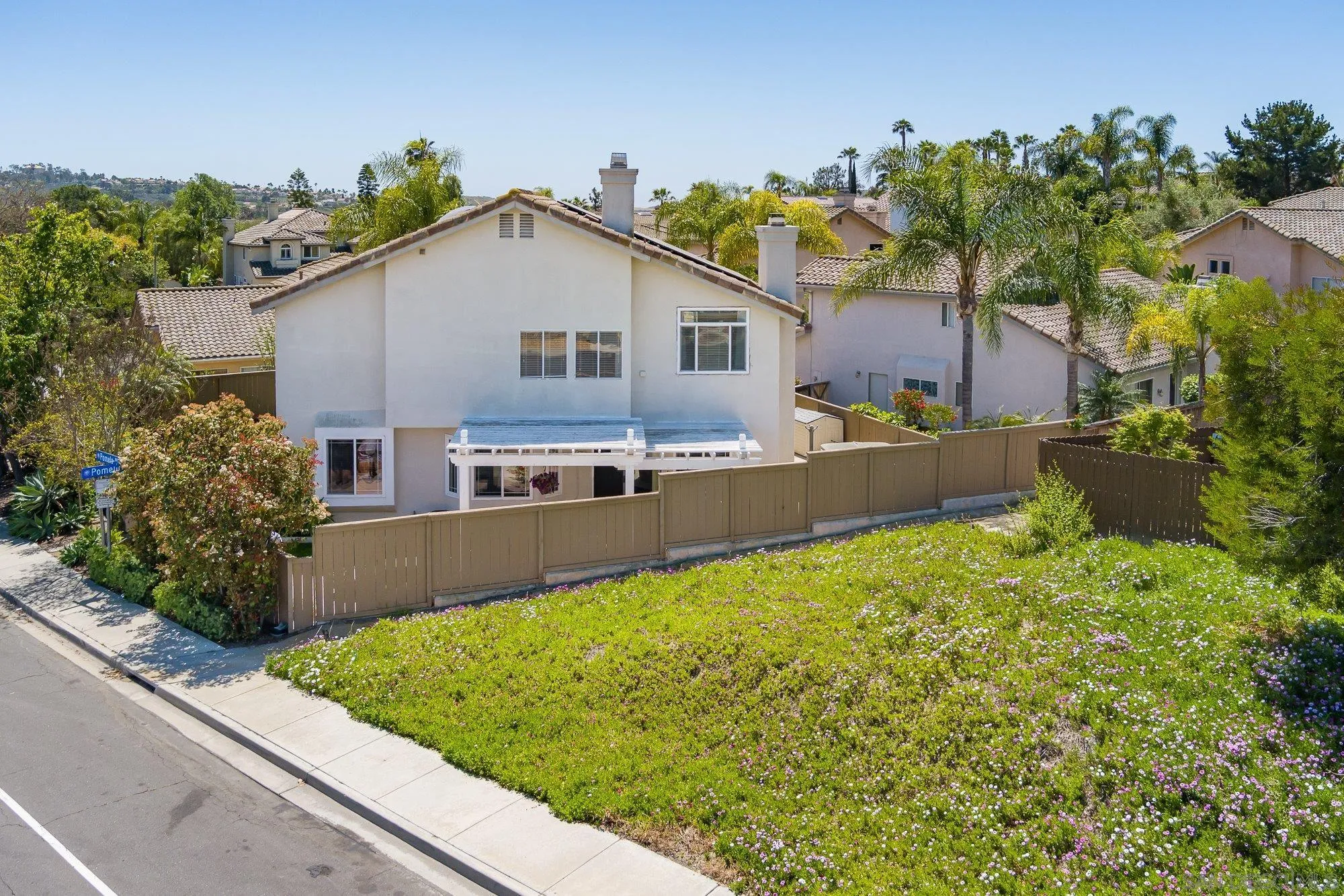 657 Cantara Lane Vista, CA 92081 - Photo 54 of 61 a view of a house with a yard and sitting area