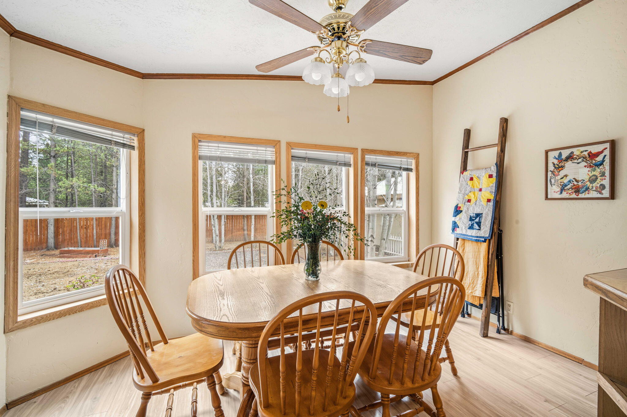 147135 Bills Road Gilchrist, OR 97737 - Photo 5 of 45 Imagine eating meals in this light and bright room