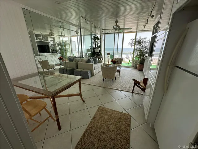 a view of city from balcony