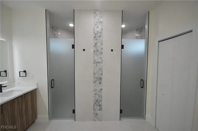 a view of a terrace has a big yard